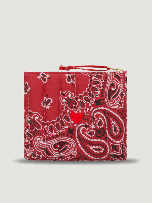 Call It By Your Name Mini Zipped Quilted Pouch