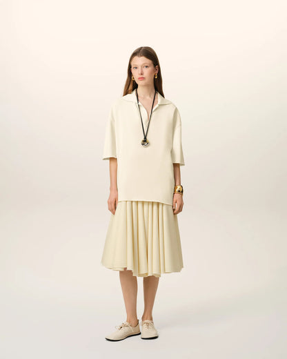 Ami Short Sleeve Oversized Polo