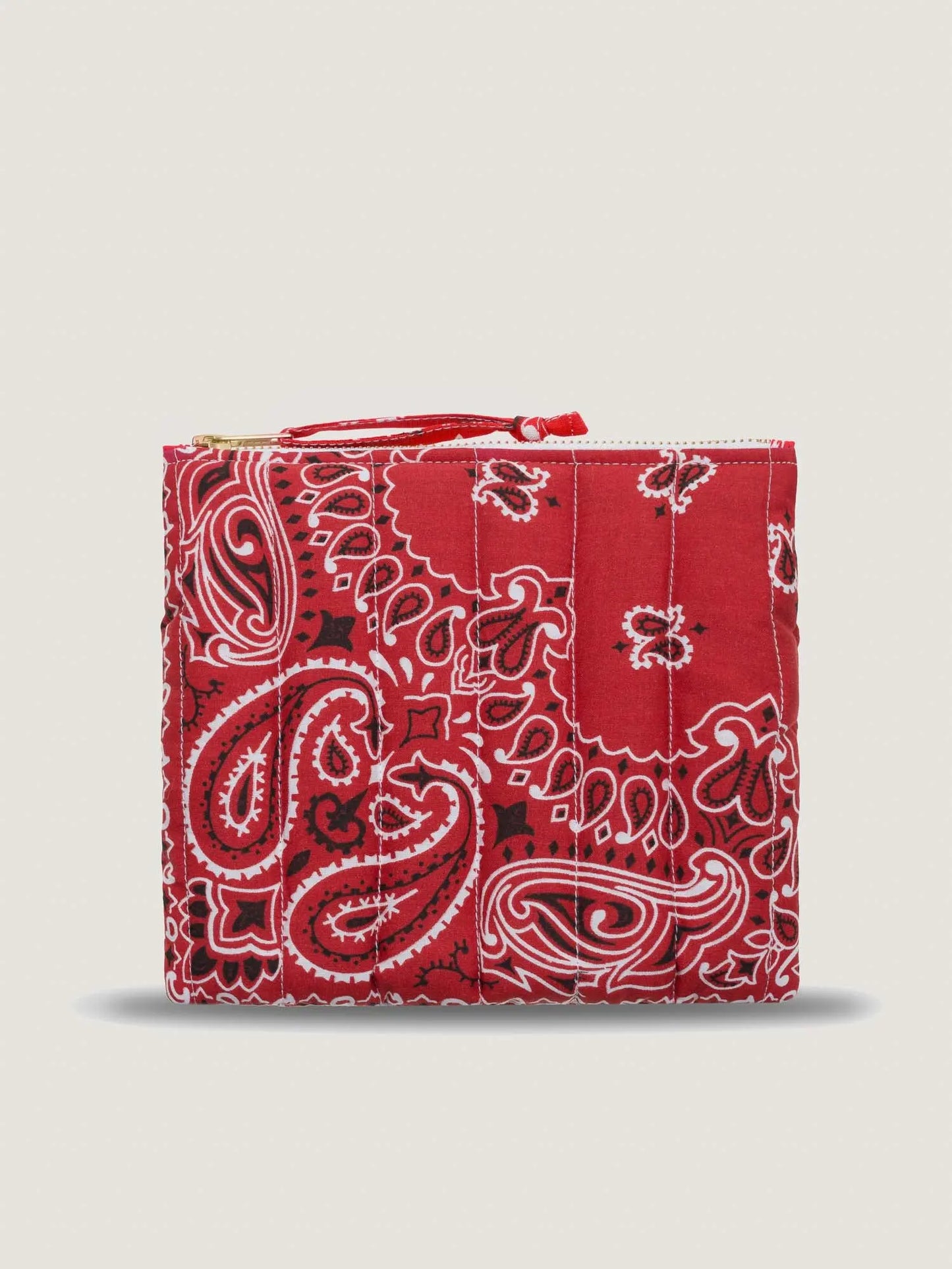 Call It By Your Name Mini Zipped Quilted Pouch