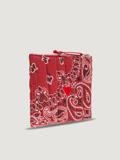 Call It By Your Name Mini Zipped Quilted Pouch