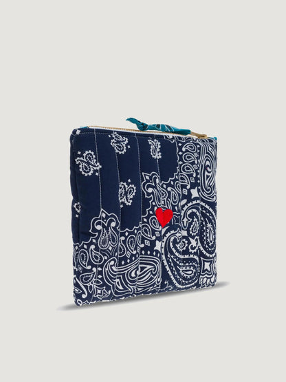 Call It By Your Name Mini Zipped Quilted Pouch