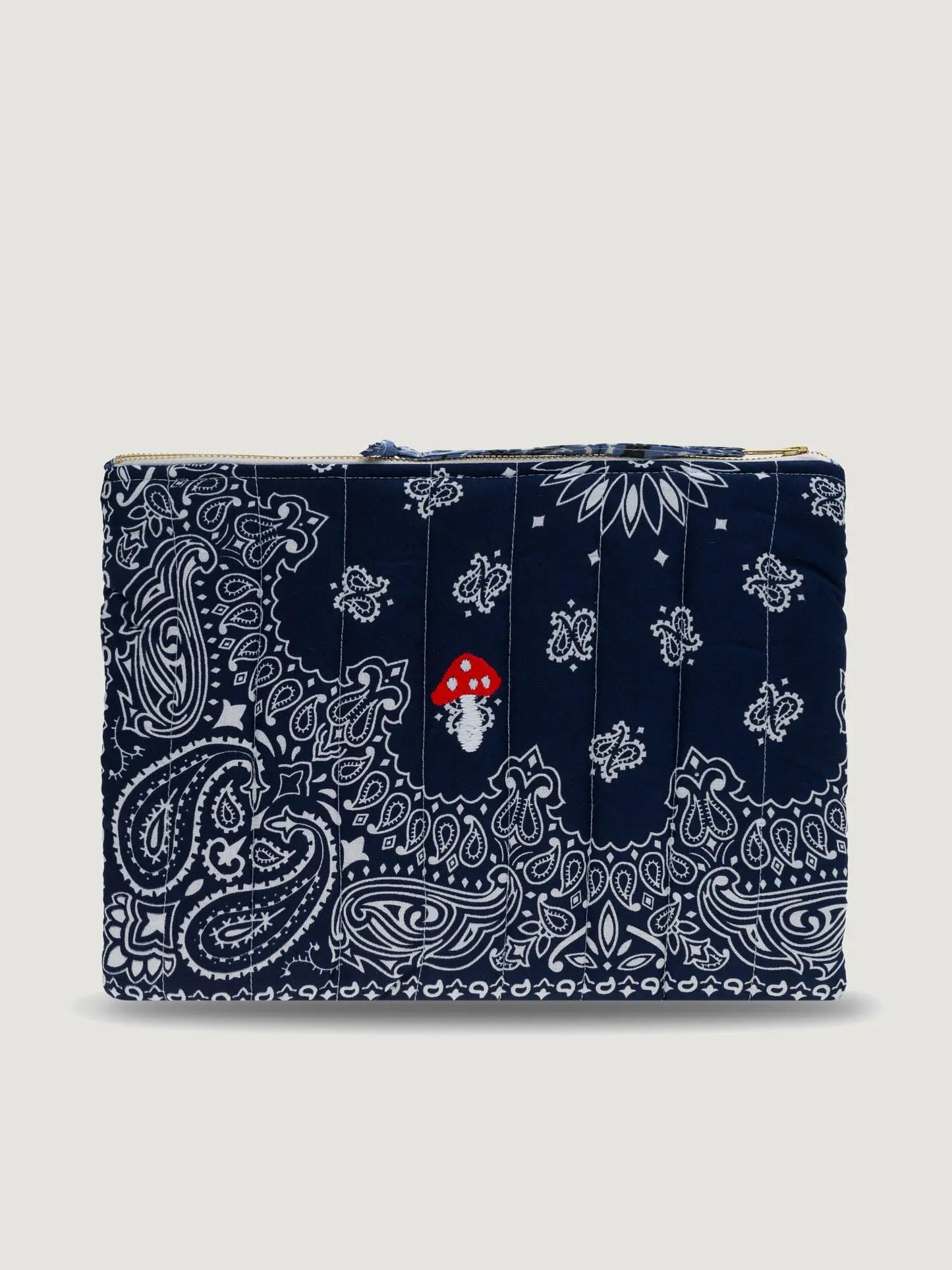 Call It By Your Name Zipped Quilted Pouch