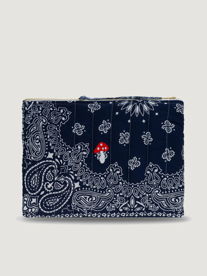 Call It By Your Name Zipped Quilted Pouch