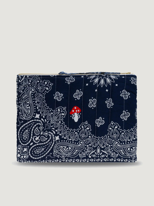 Call It By Your Name Zipped Quilted Pouch