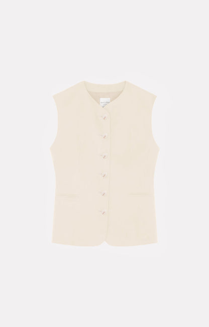 Roseanna Off White Jessie Top