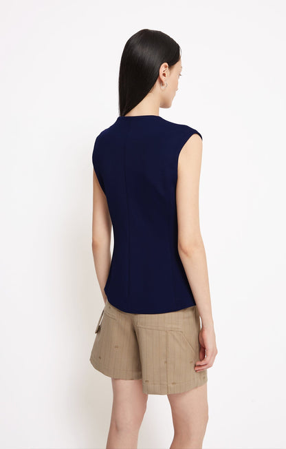 Roseanna Navy Jessie Top