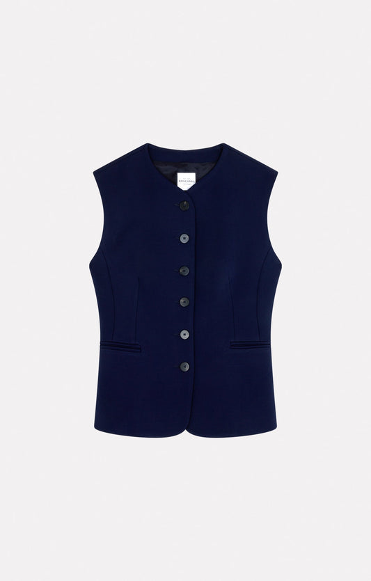 Roseanna Navy Jessie Top