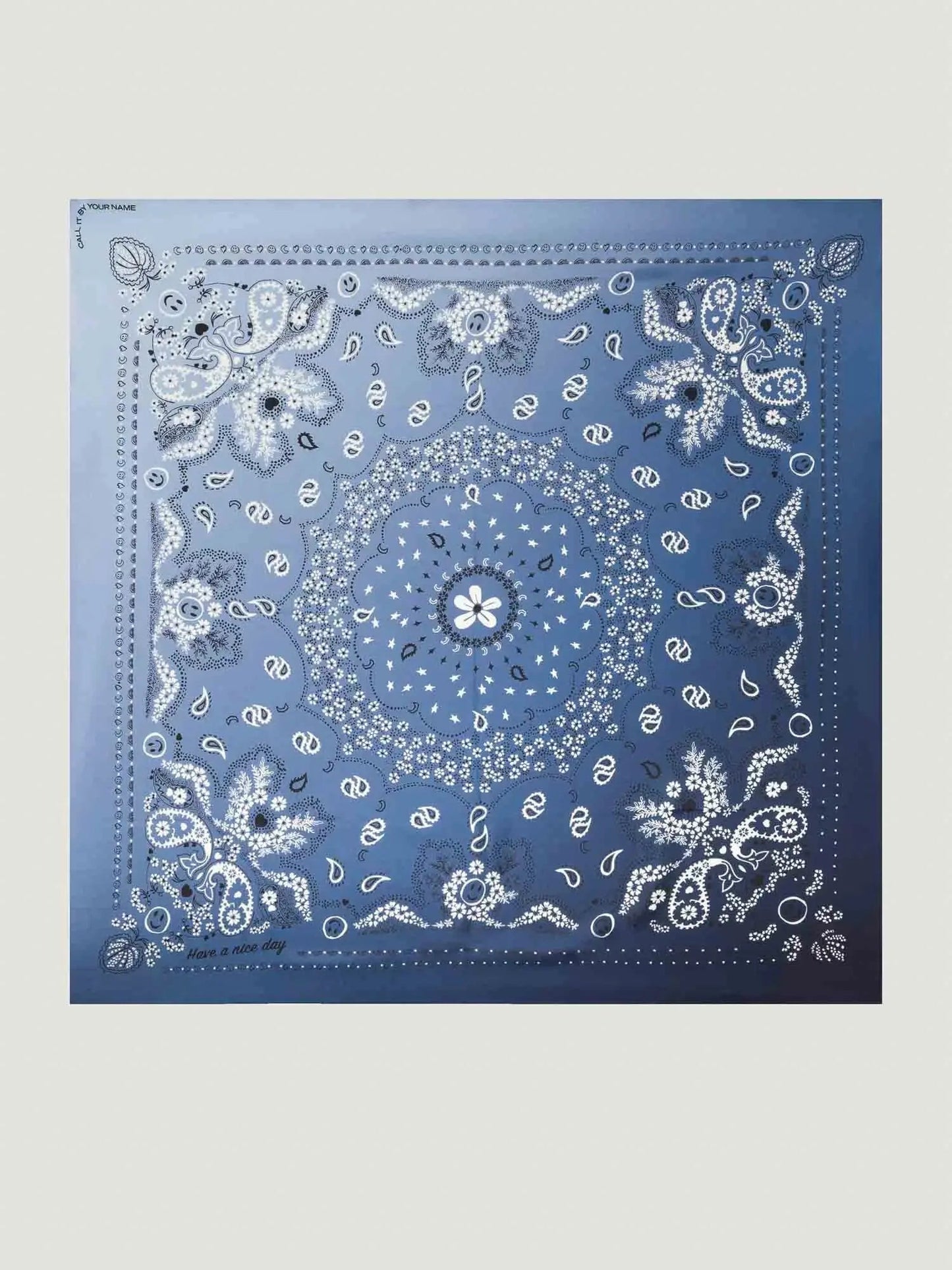 Call it by your name Silk Bandana Large