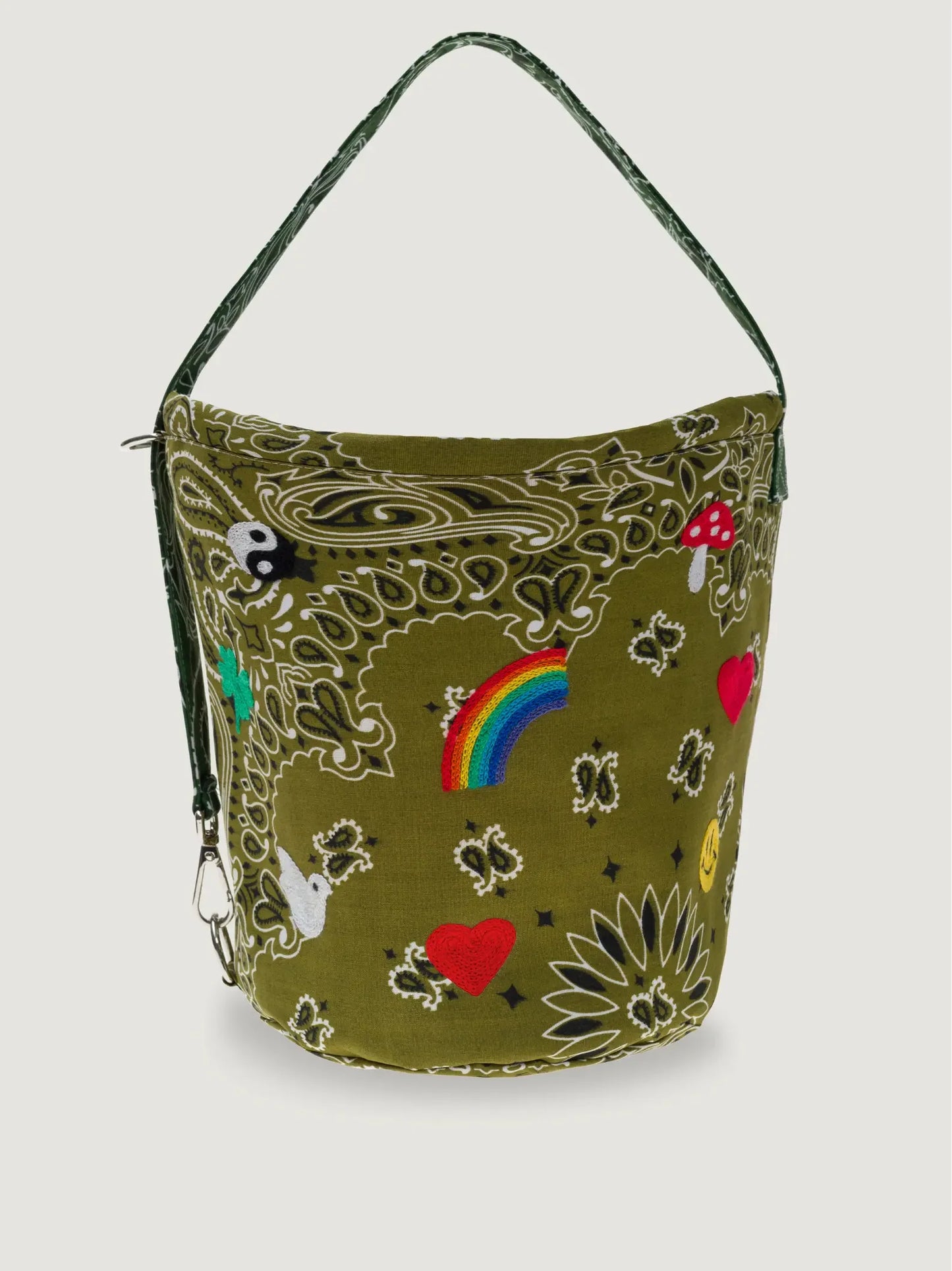 Call it By Your Name Multi-Emojis Bucket Bag