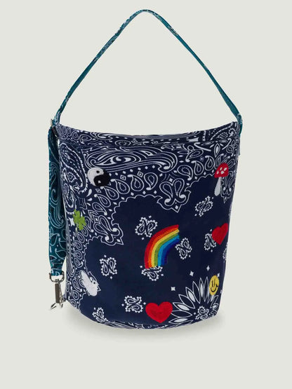 Call it By Your Name Multi-Emojis Bucket Bag