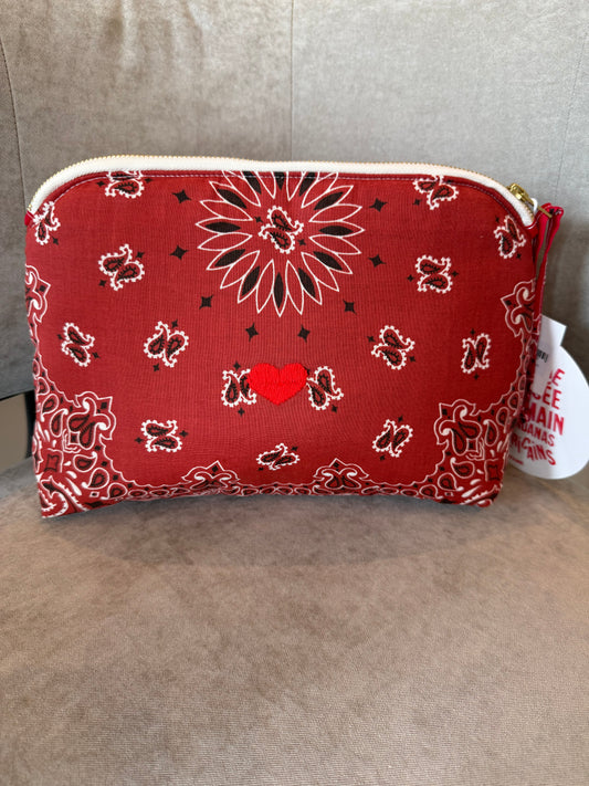 Call It By Your Name Vanity Pouch - Heart - Large