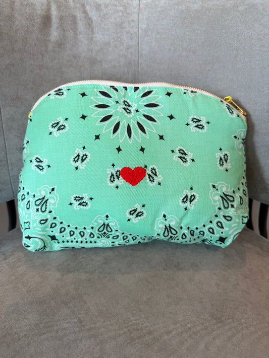 Call It By Your Name Vanity Pouch - Heart - Large