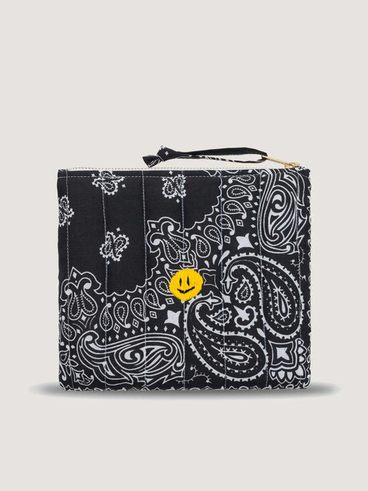 Call It By Your Name Mini Zipped Quilted Pouch