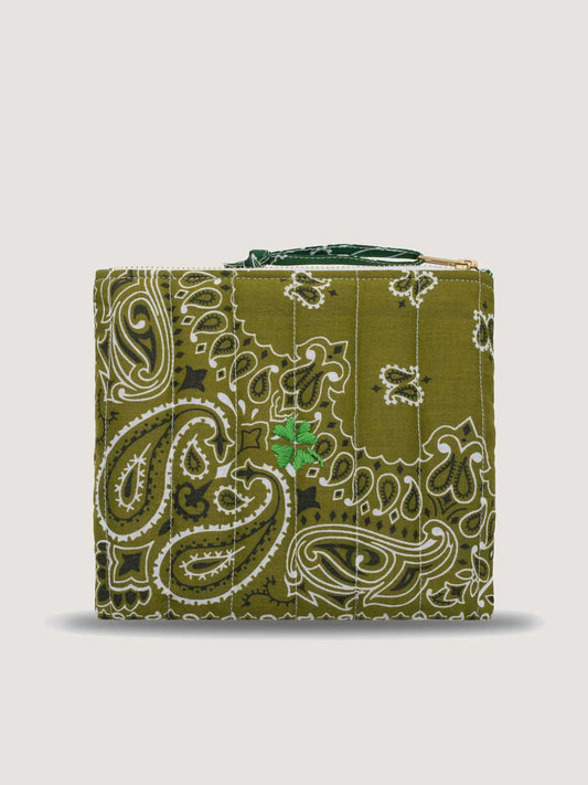 Call It By Your Name Mini Zipped Quilted Pouch