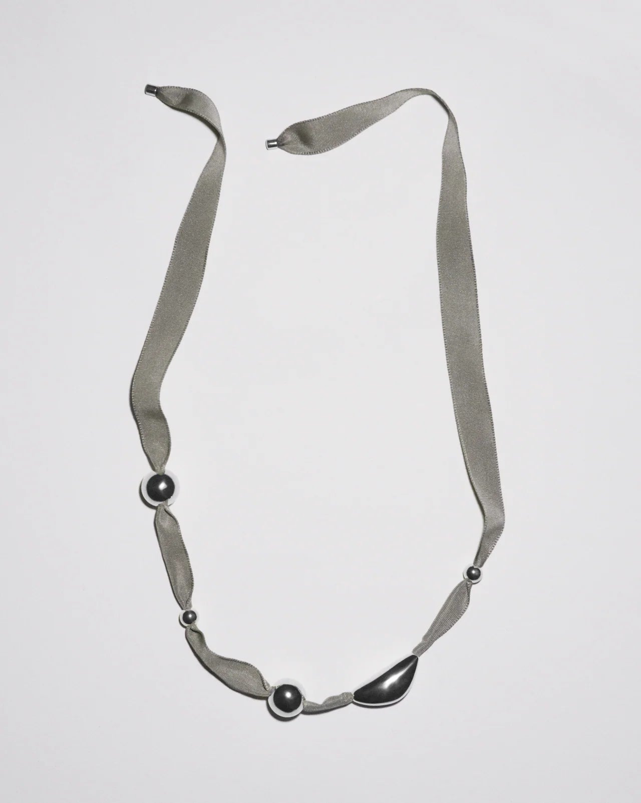 Camille Surault Grigri Ribbon Necklace