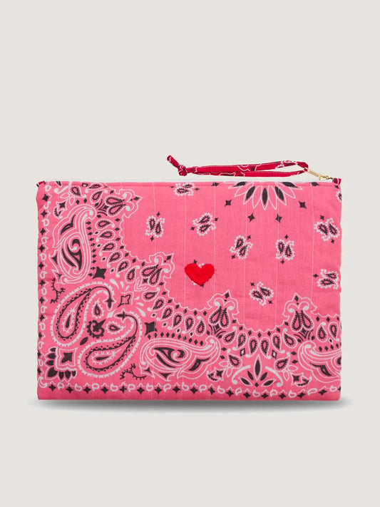 Call It By Your Name Zipped Quilted Pouch