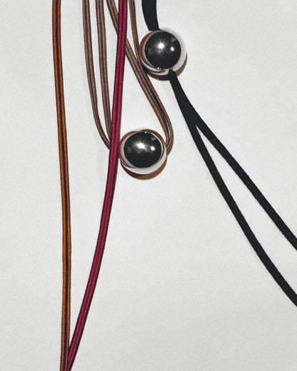 Camille Surault Bowb Cord Necklace