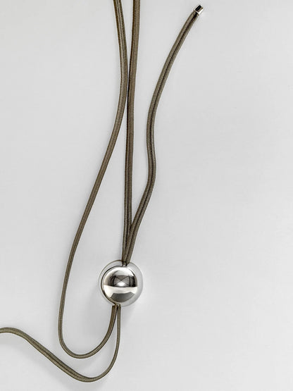 Camille Surault Bowb Cord Necklace