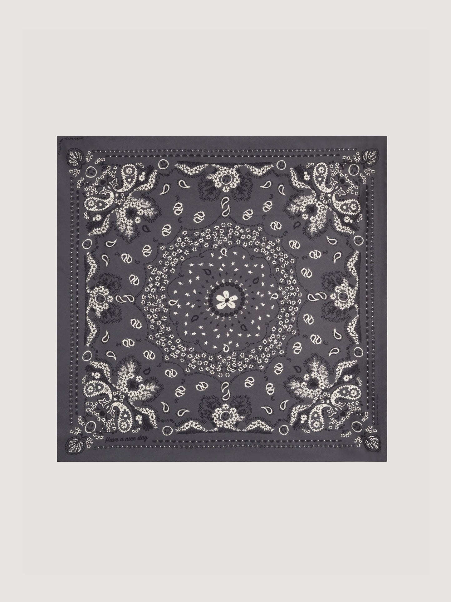 Call It By Your Name Silk Bandana Small