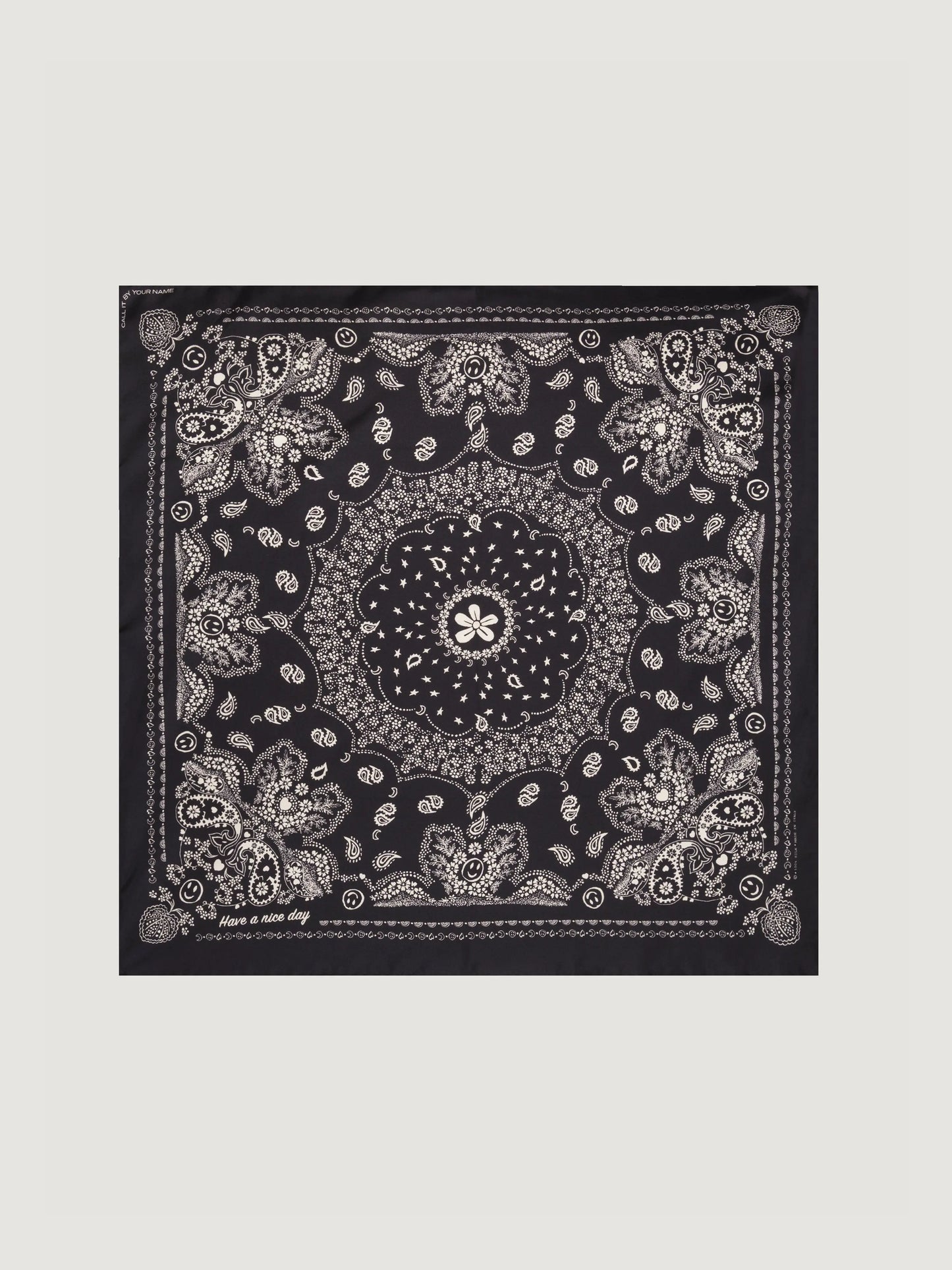 Call It By Your Name Silk Bandana - STAR - Small