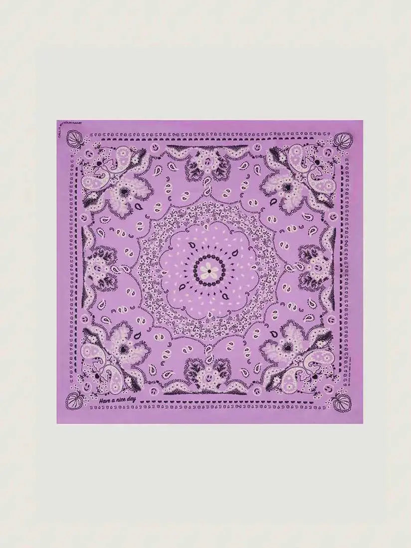 Call It By Your Name Silk Bandana Small
