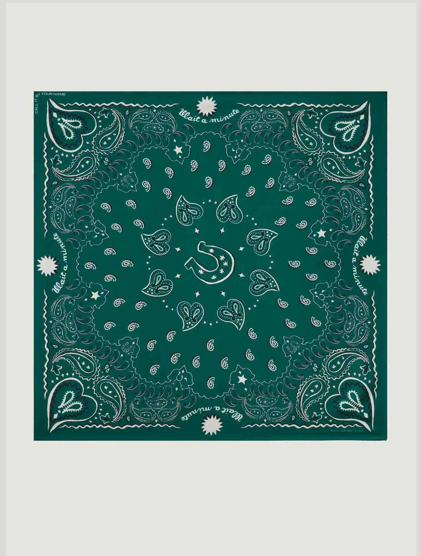 Call It By Your Name Silk Bandana Small
