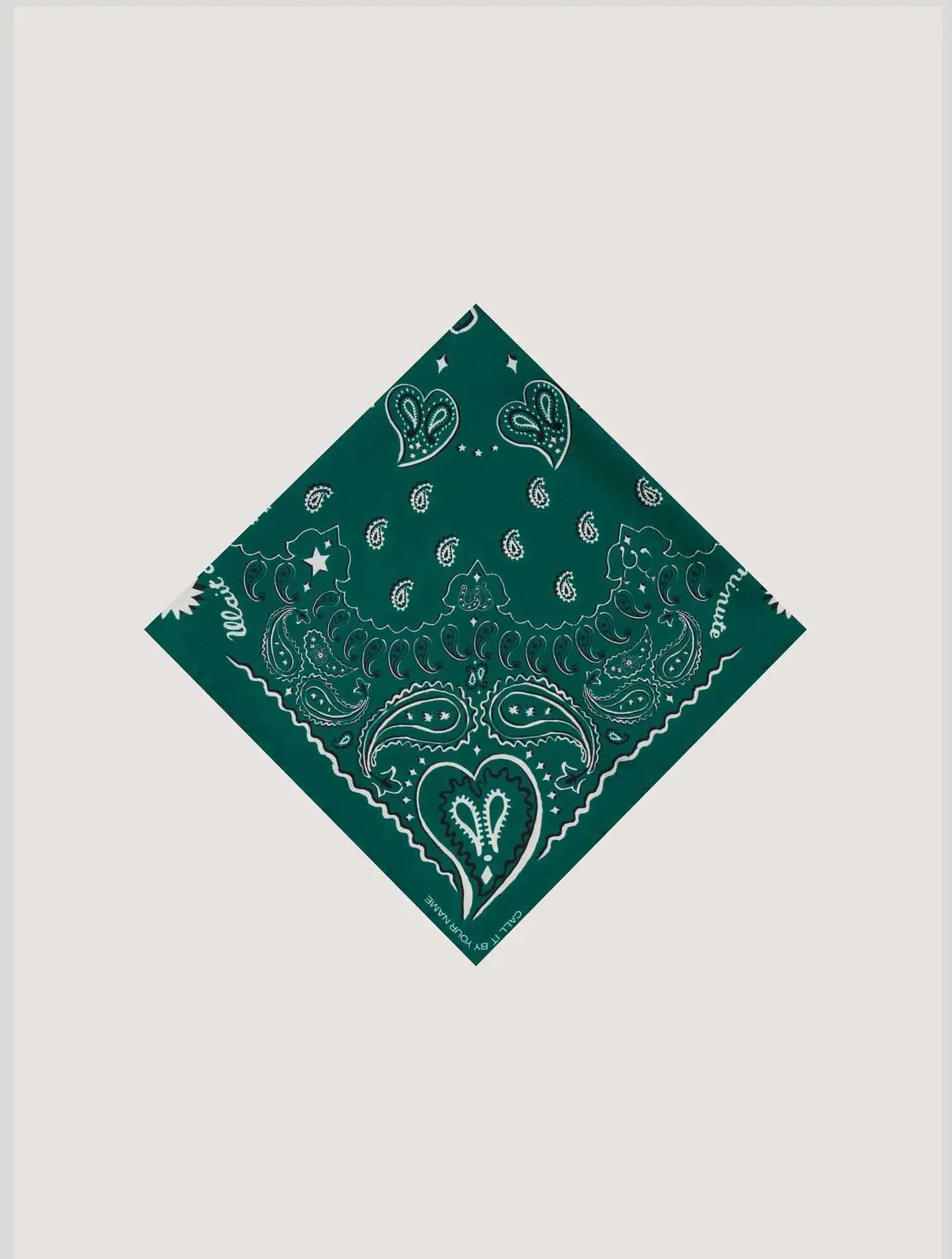 Call It By Your Name Silk Bandana Small