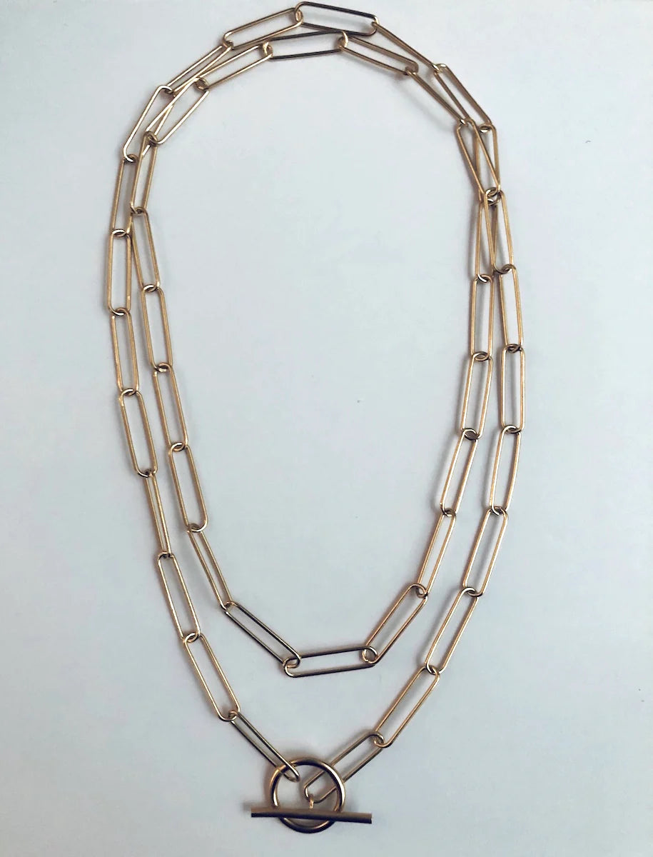 Par Coeur Ronda Double Necklace