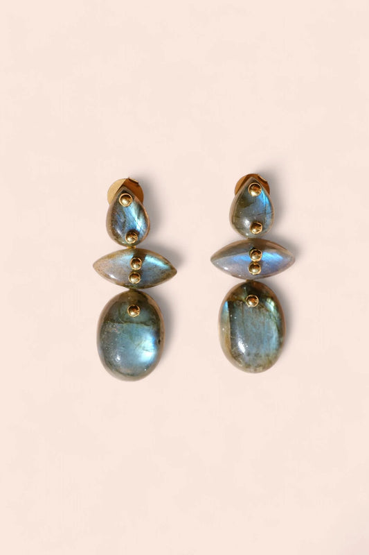 Ivarene Avalon Earrings - Labradorite