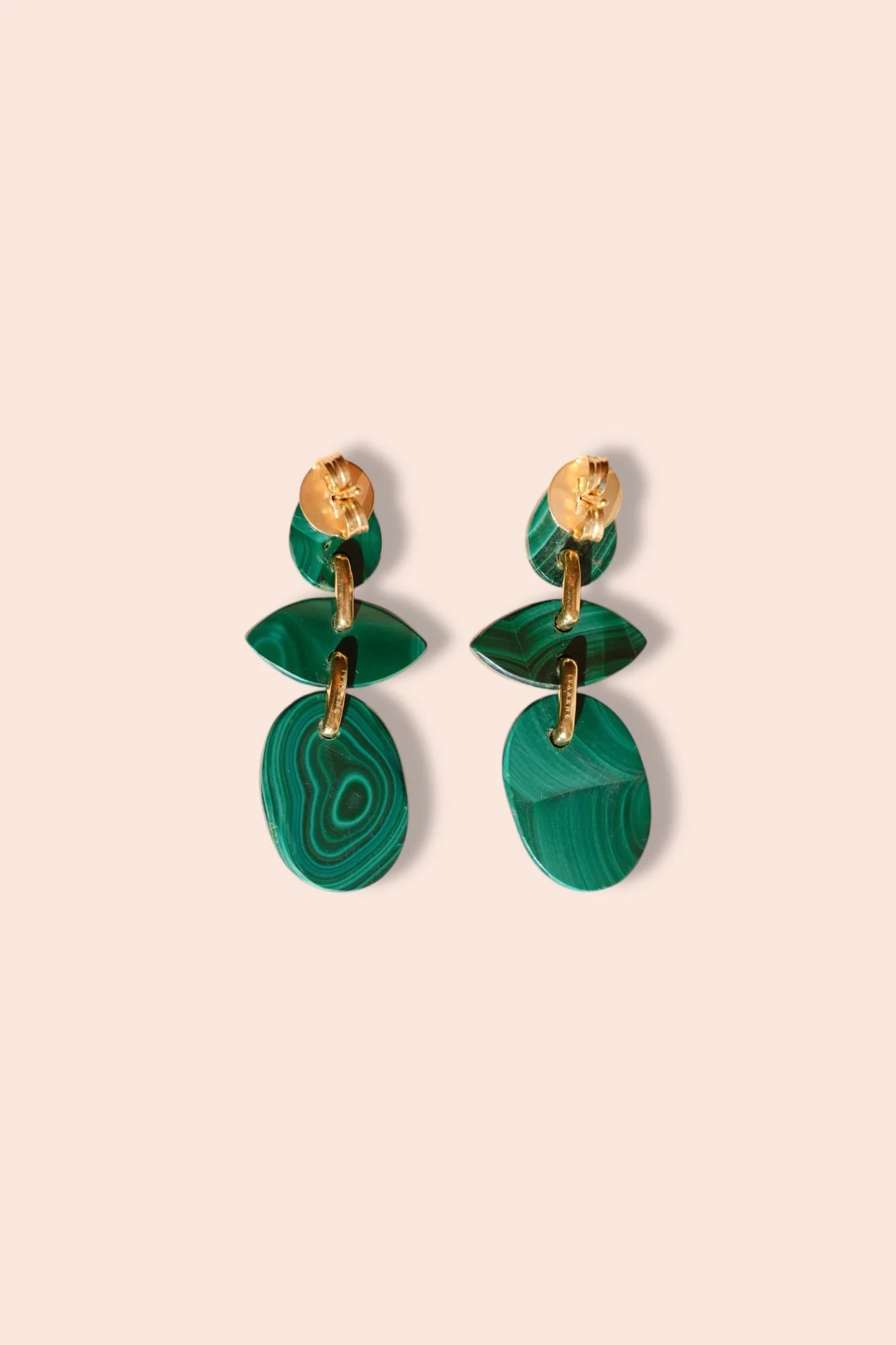 Ivarene Avalon Earrings - Malachite
