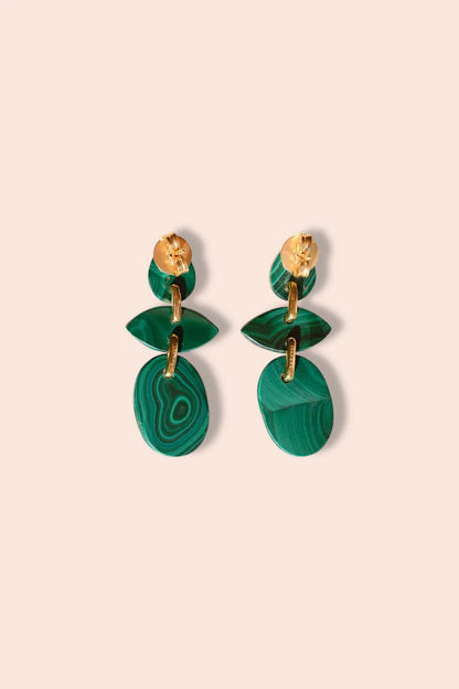 Ivarene Avalon Earrings - Malachite