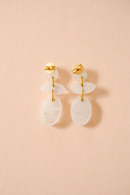 Ivarene Avalon Earrings - Moonstone