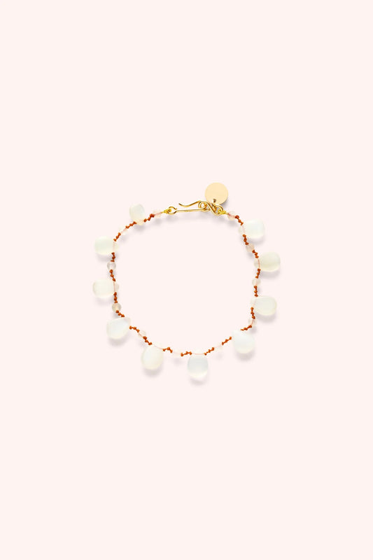 Ivarene Alcyona Drops & Beads Bracelet - Moonstone