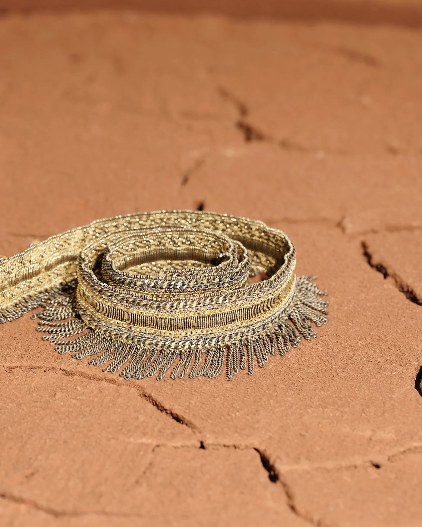 MLC 1L009 Bracelet/Choker - Antique Gold
