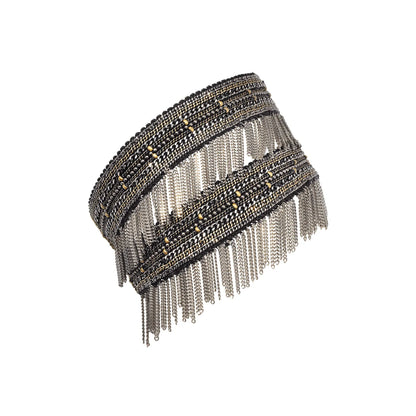MLC 1L013 Bracelet/Choker - Black Ruthenium