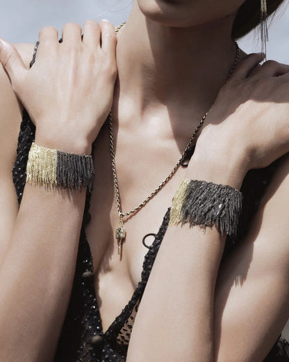 MLC S859 Bicolor Bracelet - Gold/Ruthenium