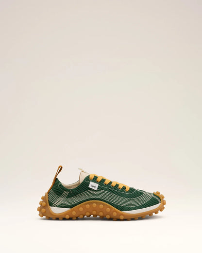 Ami Green Mesh Mirage Sneakers