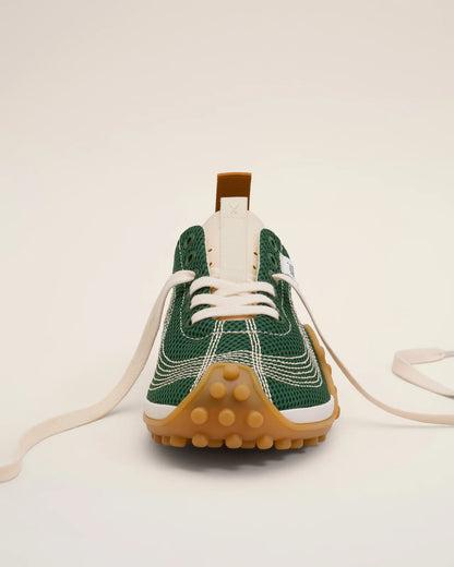 Ami Green Mesh Mirage Sneakers