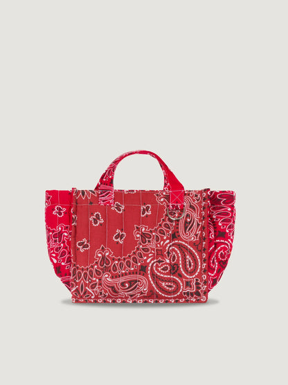 Call It By Your Name Mini Quilted Cabas Tote Bag - Heart