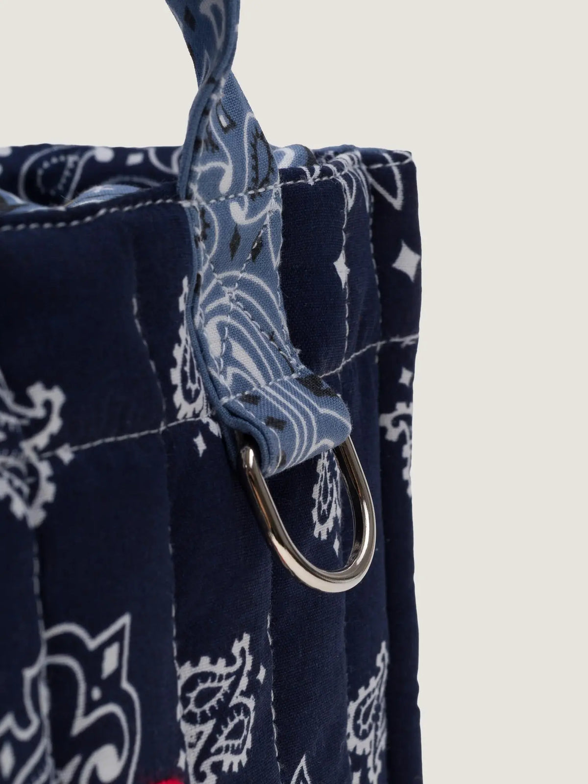 Call It By Your Name Mini Quilted Cabas Tote Bag - Heart