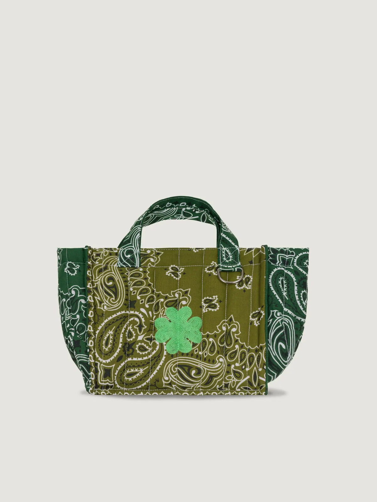 Call It By Your Name Mini Quilted Cabas Tote Bag - Trefle