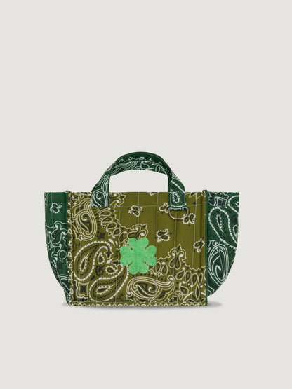 Call It By Your Name Mini Quilted Cabas Tote Bag - Trefle
