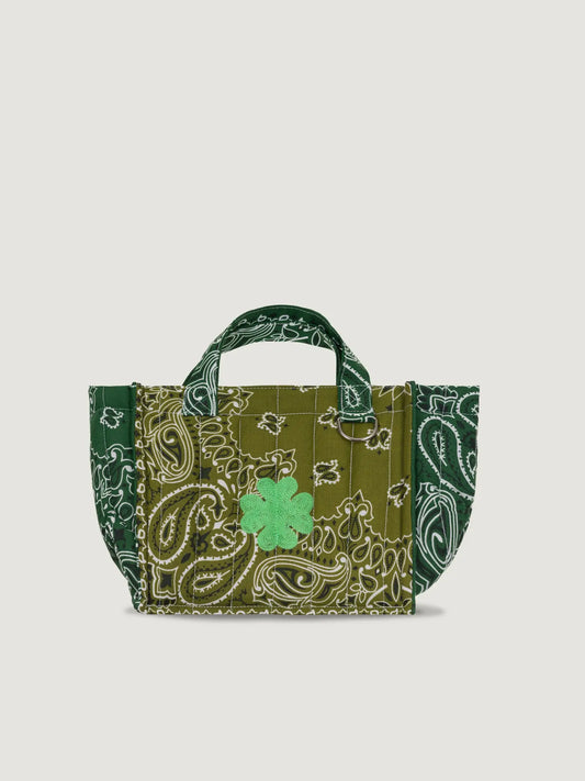 Call It By Your Name Mini Quilted Cabas Tote Bag - Trefle