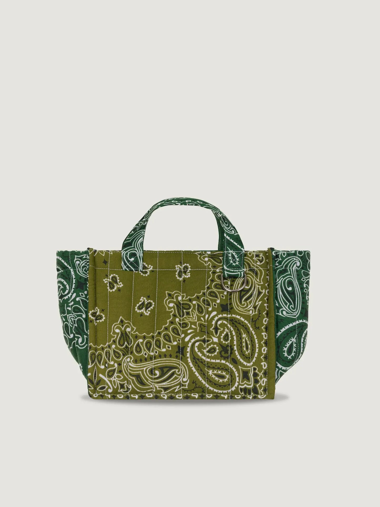 Call It By Your Name Mini Quilted Cabas Tote Bag - Trefle