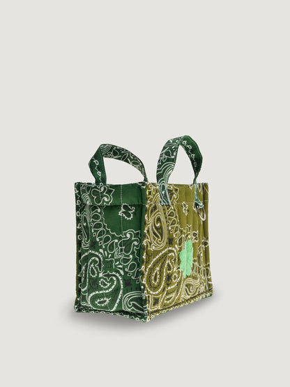 Call It By Your Name Mini Quilted Cabas Tote Bag - Trefle