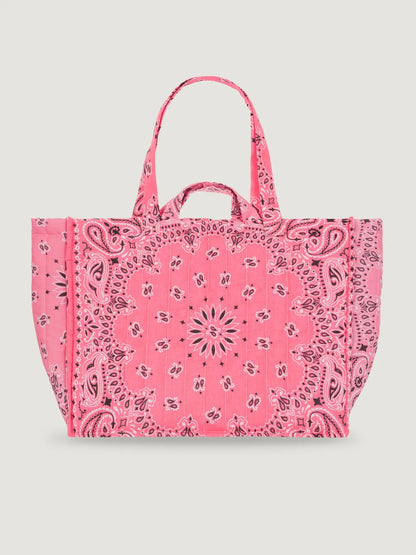 Call It By Your Name Maxi Quilted Cabas Tote Bag - Good Times Only