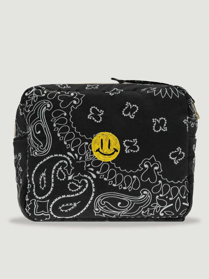 Call It By Your Name Rectangular Toiletry Bag - Happy Face