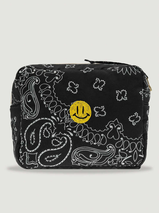 Call It By Your Name Rectangular Toiletry Bag - Happy Face