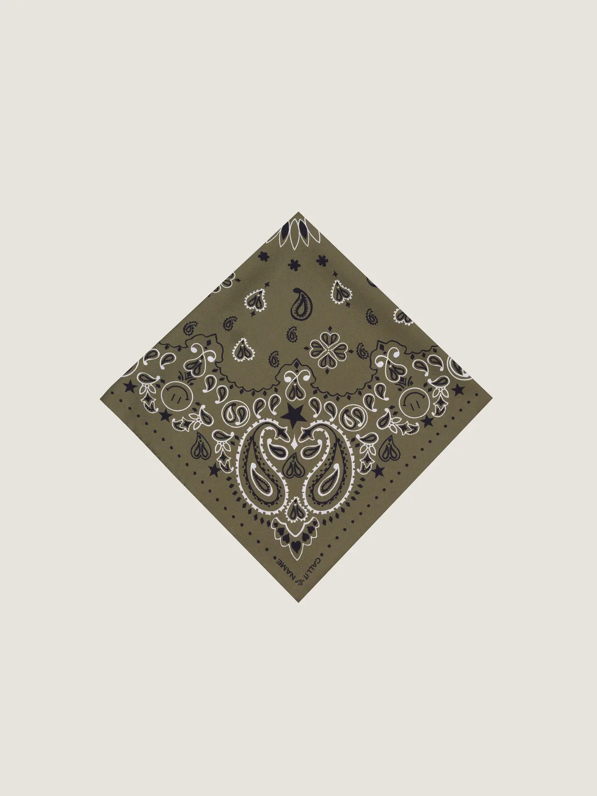 Call It By Your Name Silk Bandana - STAR - Small