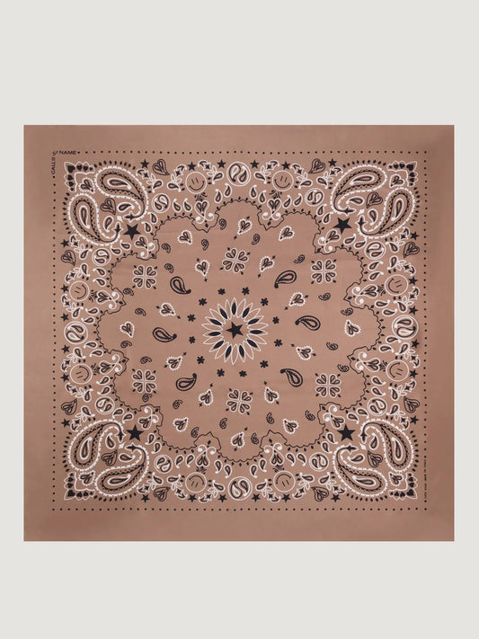 Call It By Your Name Silk Bandana - STAR - Large